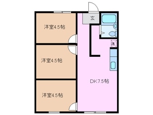 シャトル光の物件間取画像